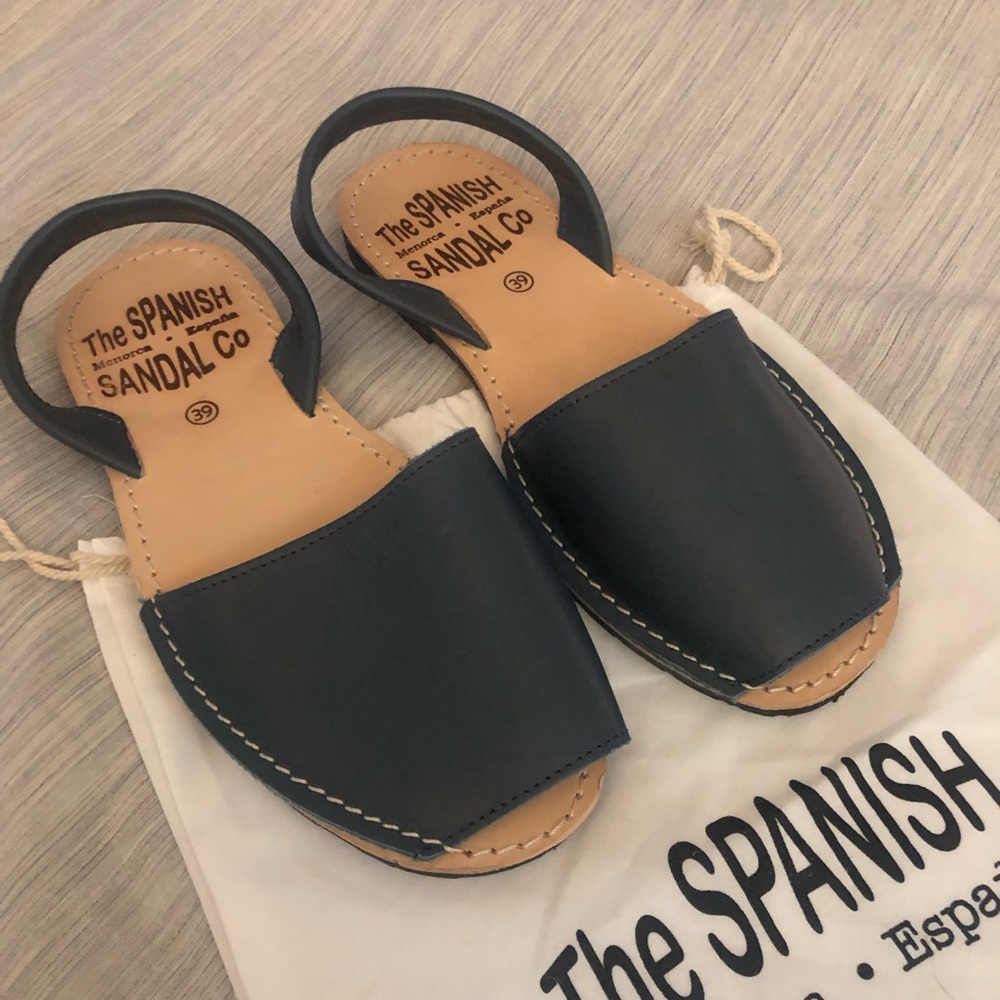 Spanish Sandal Co Classic Navy Sandal